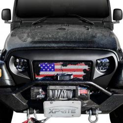 GRILL SIATKA FLAGA USA JEEP WRANGLER TJ 97-06