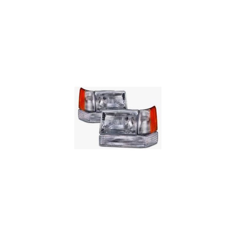 HEADLIGHTS HEADLAMPS JEEP GRAND CHEROKEE ZJ 93-98