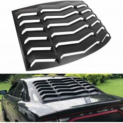 REAR WINDOW LOUVER COVER SUN SHADE VENT DODGE CHARGER 11-20