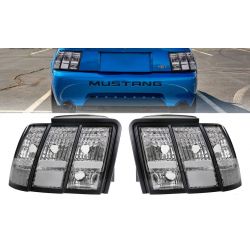 LAMPY TYŁ FORD MUSTANG 1999-2004 CLEAR