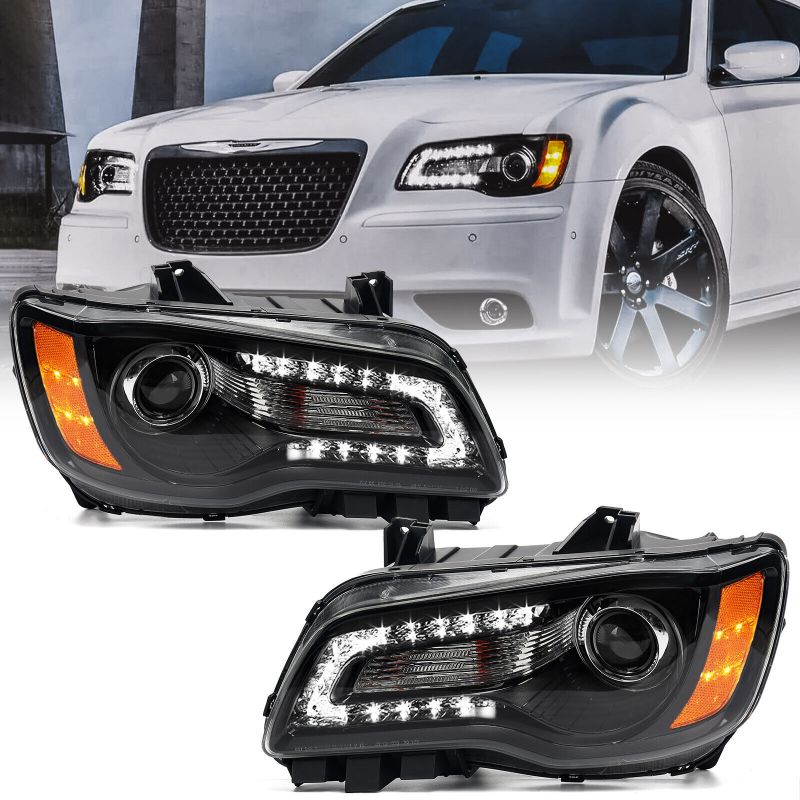 REFLEKTORY LAMPY LED PRZÓD CHRYSLER 300C 300S 11-14