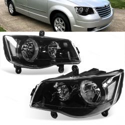 LAMPY REFLEKTORY PRZÓD DODGE GRAND CARAVAN 11-19 CHRYSLER TOWN & COUNTRY 08-16