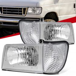 REFLEKTOR LAMPA PRZÓD KOMPLET